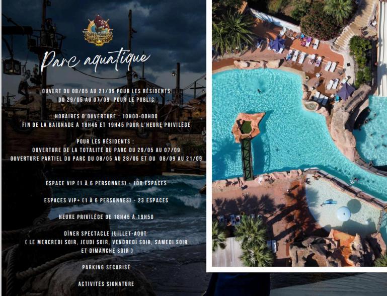 Hotel Pirates World Agde Exterior photo